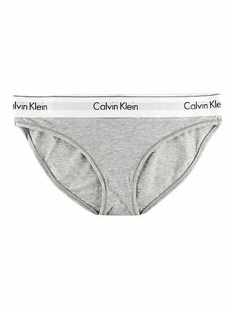 CALVIN KLEIN | Slip "Modern Cotton" (Weiss) | grau